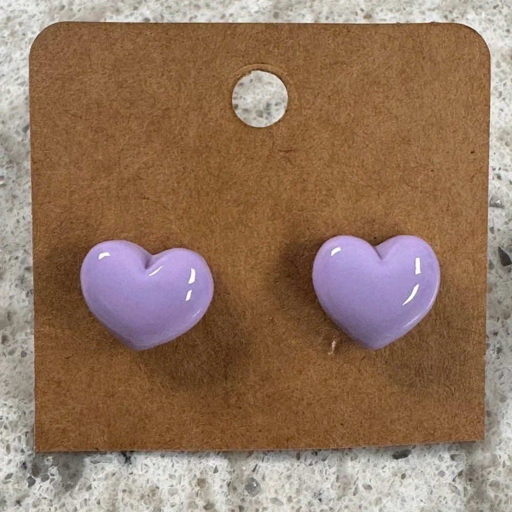 (9) Valentine Heart Earrings Set